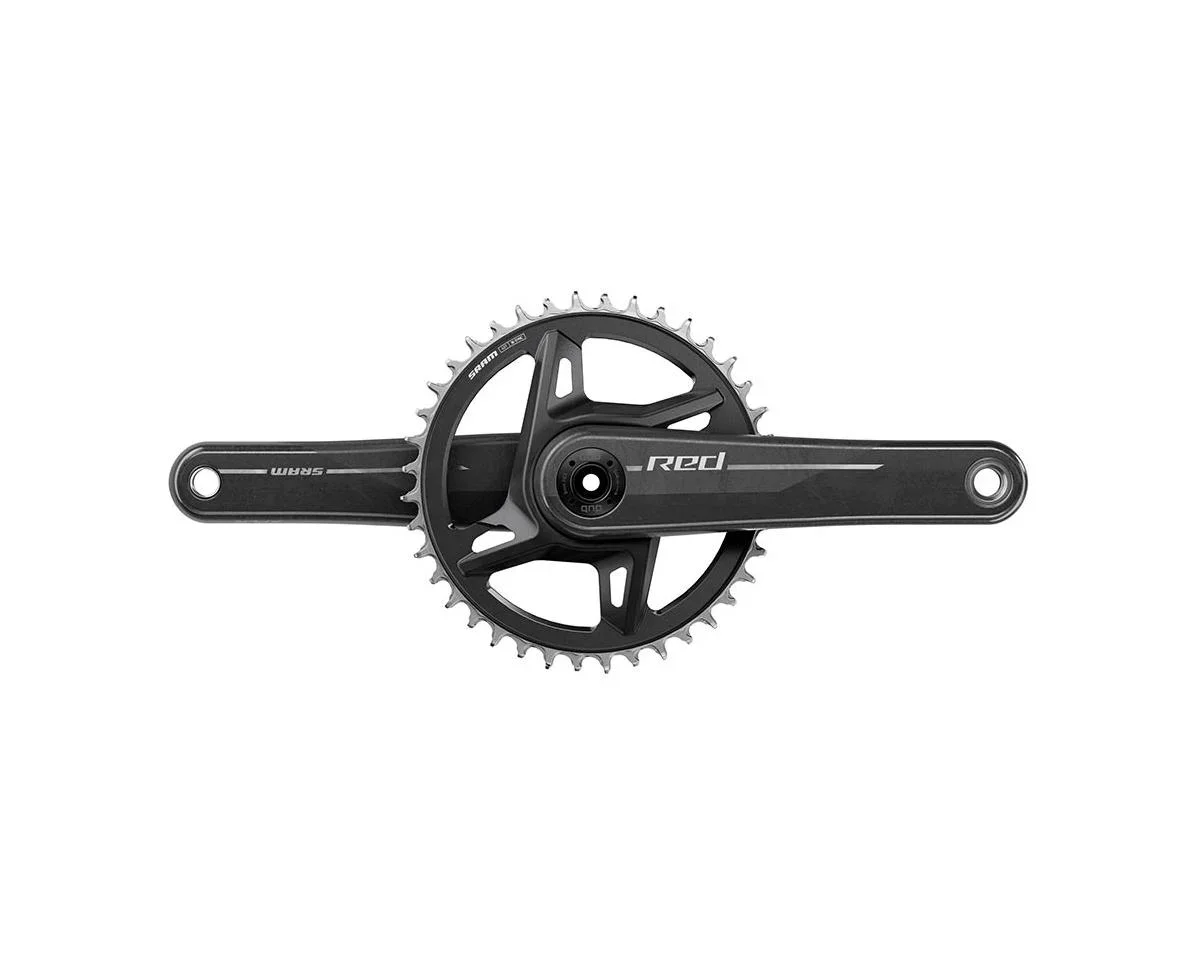 SRAM RED XPLR 1x Crankset (Natural Carbon) (12/13 Speed) (DUB Wide) (160mm) (40T) (E1)